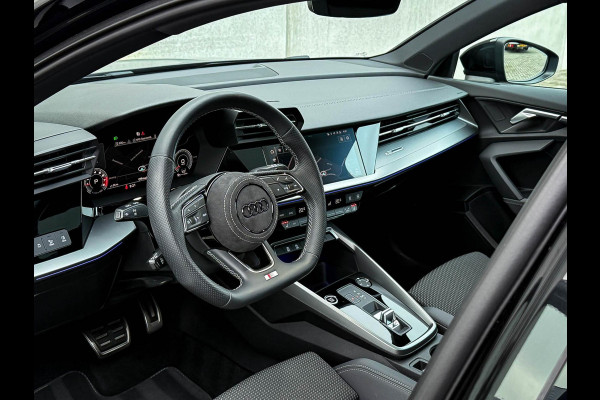 Audi A3 Sportback 35TFSI 150pk S-Tronic Competition S Edition S-Line Black Edtion! Pano|Kuipstoelen|Ambiance|Matrix|Virtual|Camera
