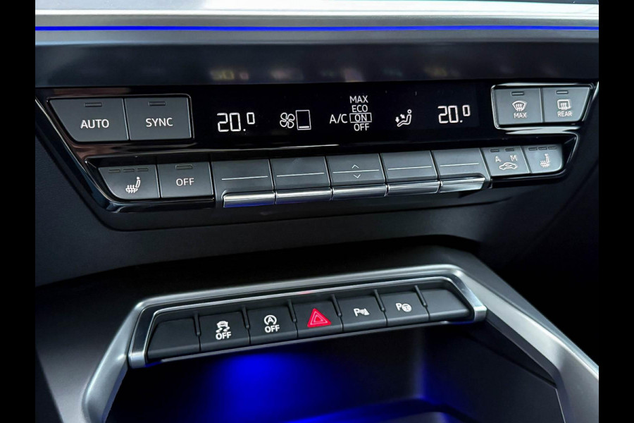 Audi A3 Sportback 35TFSI 150pk S-Tronic Competition S Edition S-Line Black Edtion! Pano|Kuipstoelen|Ambiance|Matrix|Virtual|Camera