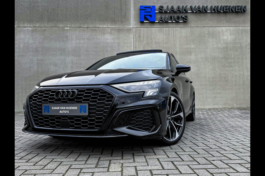 Audi A3 Sportback 35TFSI 150pk S-Tronic Competition S Edition S-Line Black Edtion! Pano|Kuipstoelen|Ambiance|Matrix|Virtual|Camera