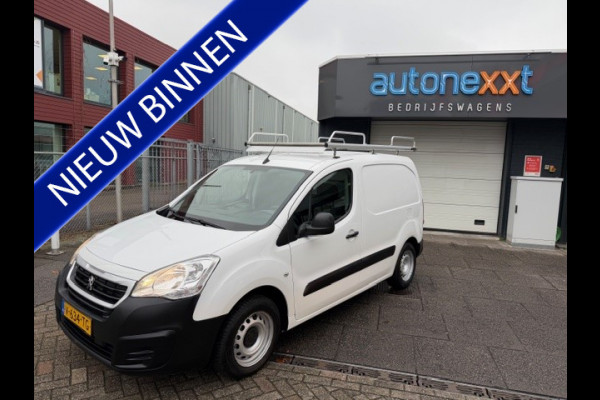 Peugeot Partner 120 1.6 BlueHDi 75 L1 Premium AIRCO I NAVI I TREKHAAK I IMPERIAAL I 1e EIGENAAR I COMPLETE ONDERHOUDSHISTORIE