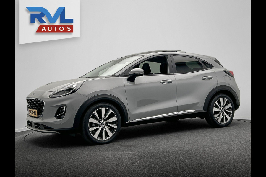 Ford Puma 1.0 EcoBoost Hybrid Titanium X | Pano/Dak | Adaptieve/Cruise | Apple/Carplay | Origineel NL