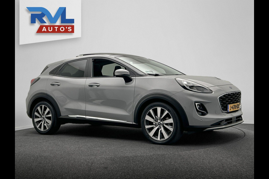 Ford Puma 1.0 EcoBoost Hybrid Titanium X | Pano/Dak | Adaptieve/Cruise | Apple/Carplay | Origineel NL
