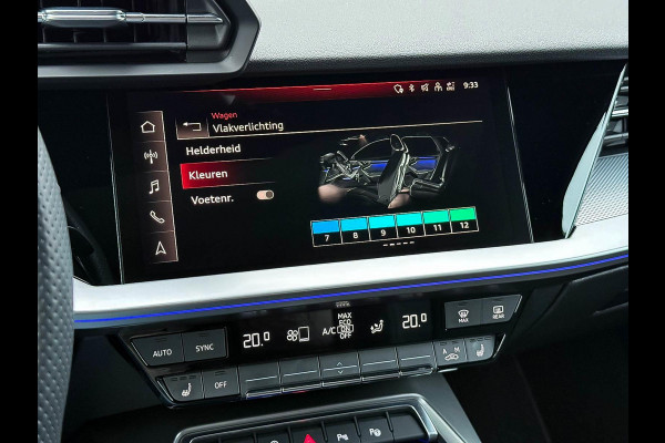 Audi A3 Sportback 35TFSI 150pk S-Tronic Competition S Edition S-Line Black Edtion! Pano|Kuipstoelen|Ambiance|Matrix|Virtual|Camera