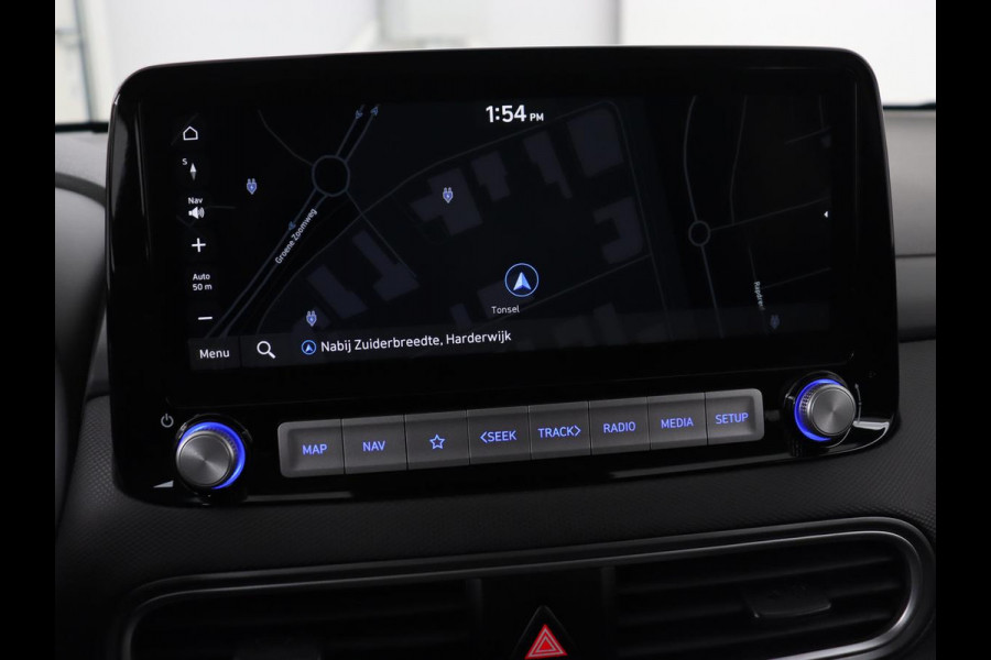 Hyundai Kona EV Comfort 64 kWh | 3-Fase | SOH 100% | Adaptive cruise | Krell Audio | Warmtepomp | Keyless | Parkeerhulp | Digital Cockpit | Climate control