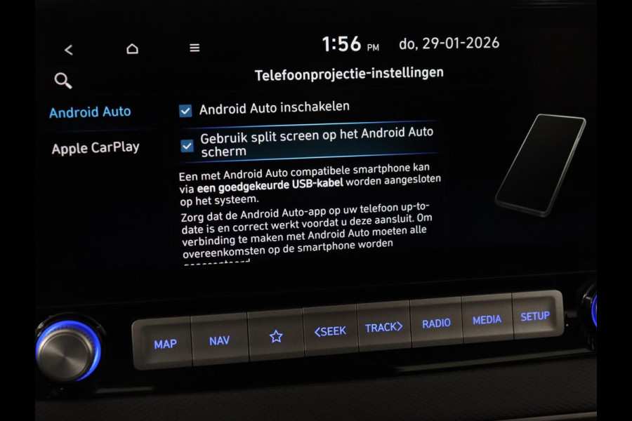 Hyundai Kona EV Comfort 64 kWh | 3-Fase | SOH 100% | Adaptive cruise | Krell Audio | Warmtepomp | Keyless | Parkeerhulp | Digital Cockpit | Climate control