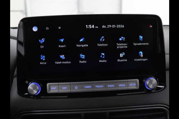 Hyundai Kona EV Comfort 64 kWh | 3-Fase | SOH 100% | Adaptive cruise | Krell Audio | Warmtepomp | Keyless | Parkeerhulp | Digital Cockpit | Climate control