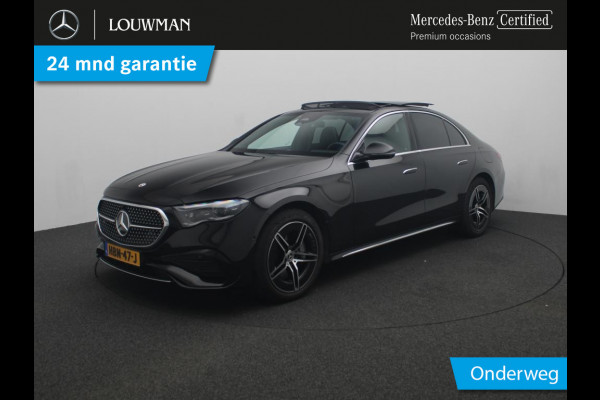 Mercedes-Benz E-Klasse 300 e AMG Plug-In Hybride AMG Line | Panorama Schuif-Kanteldak | Widescreen Dashboard | Burmester® 4D surround sound system | Digil Licht. Inclusief 24 maanden MB Certified garantie voor Europa.
