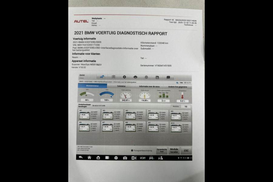 BMW iX3 Executive 80 kWh | SOH 100% | Panoramadak | Sfeerverlichting | Camera | Apple Carplay | NL-Auto |