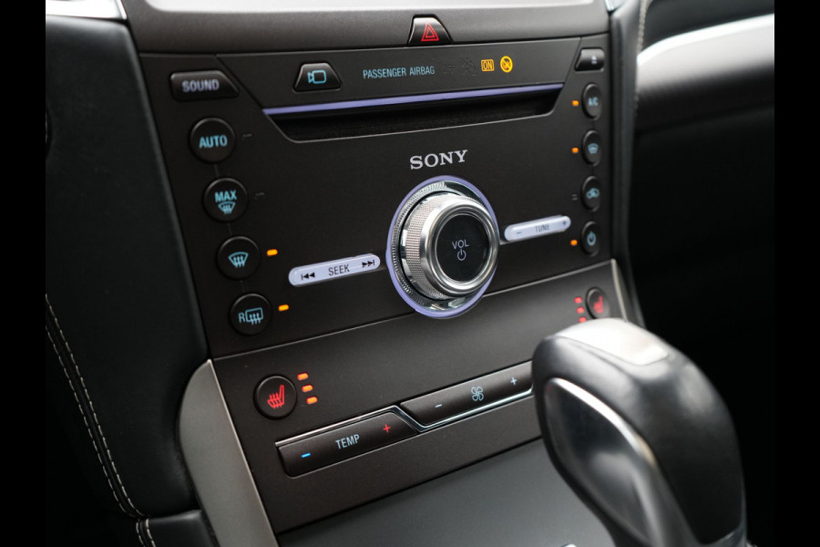 Ford S-Max 2.0 Vignale 7 Persoons 241pk Dealer O.H. | Panodak | Adaptive Cruise | 360 Camera | Lederen Comfortstoelen Memory & Verwarmd | Apple Carplay | Stuur Verwarmd | Keyless | Sfeerverlichting | Blis | Navigatie | DAB |