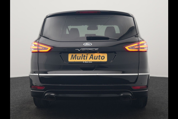Ford S-Max 2.0 Vignale 7 Persoons 241pk Dealer O.H. | Panodak | Adaptive Cruise | 360 Camera | Lederen Comfortstoelen Memory & Verwarmd | Apple Carplay | Stuur Verwarmd | Keyless | Sfeerverlichting | Blis | Navigatie | DAB |