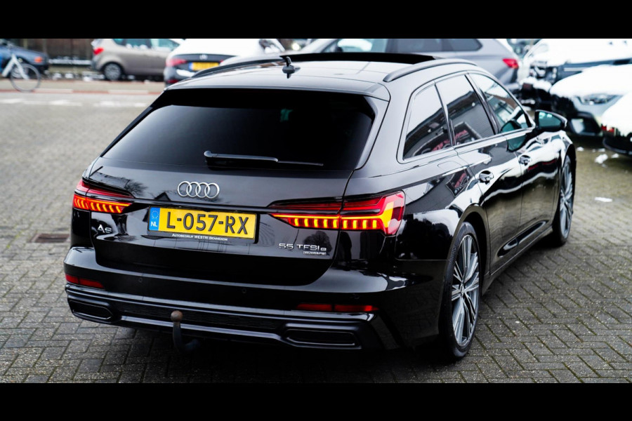 Audi A6 Avant 55 TFSI e quattro Competition | Pano | Trekhaak | 2x S-Line | Achteruitrijcamera