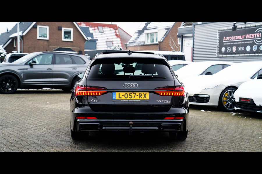 Audi A6 Avant 55 TFSI e quattro Competition | Pano | Trekhaak | 2x S-Line | Achteruitrijcamera