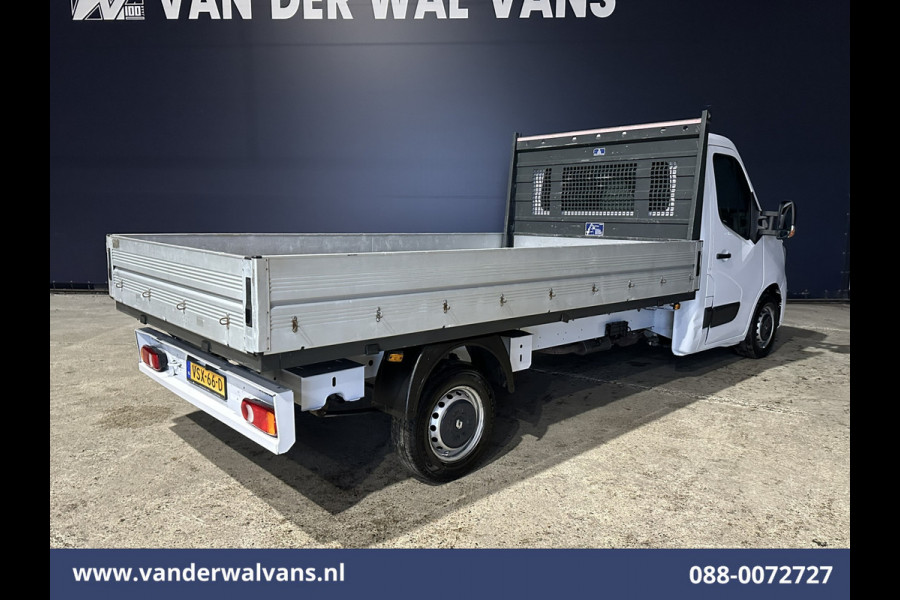 Renault Master 2.3 dCi 150pk Pick up Open Laadbak Euro6 Airco | LED | Cruisecontrol Bijrijdersbank