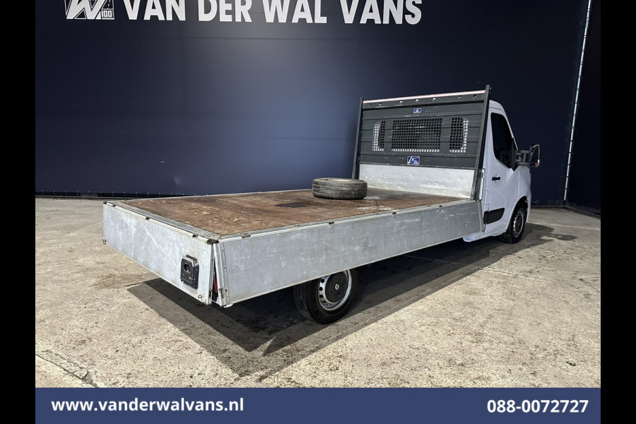 Renault Master 2.3 dCi 150pk Pick up Open Laadbak Euro6 Airco | LED | Cruisecontrol Bijrijdersbank