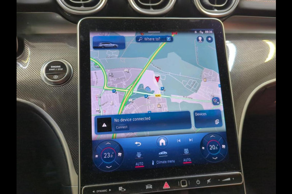 Mercedes-Benz C-Klasse Estate 180 AMG Line Full Options NL Auto (€ 69.167 New!) Panoramadak Burmester Audio Achterasbesturing Digital LED Koplamp Ambiente Premium Plus Pack Leder HUD Display Night Pack