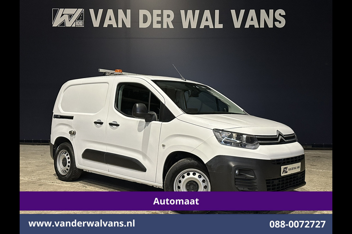 Citroën Berlingo 1.2 PureTech 131pk Automaat **Benzine** L1H1 Inrichting Euro6 Airco | 3-Zits | Camera | Navigatie Apple Carplay, Android Auto, Cruisecontrol, Parkeersensoren, Bijrijdersbank