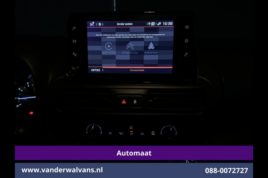 Citroën Berlingo 1.2 PureTech 131pk Automaat **Benzine** L1H1 Inrichting Euro6 Airco | 3-Zits | Camera | Navigatie Apple Carplay, Android Auto, Cruisecontrol, Parkeersensoren, Bijrijdersbank