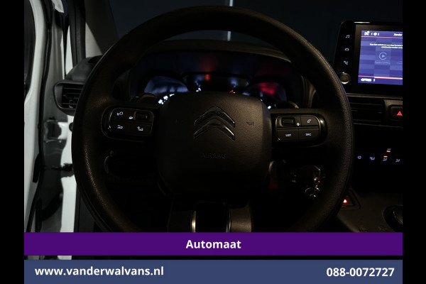 Citroën Berlingo 1.2 PureTech 131pk Automaat **Benzine** L1H1 Inrichting Euro6 Airco | 3-Zits | Camera | Navigatie Apple Carplay, Android Auto, Cruisecontrol, Parkeersensoren, Bijrijdersbank