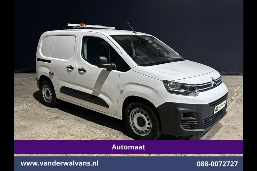 Citroën Berlingo 1.2 PureTech 131pk Automaat **Benzine** L1H1 Inrichting Euro6 Airco | 3-Zits | Camera | Navigatie Apple Carplay, Android Auto, Cruisecontrol, Parkeersensoren, Bijrijdersbank