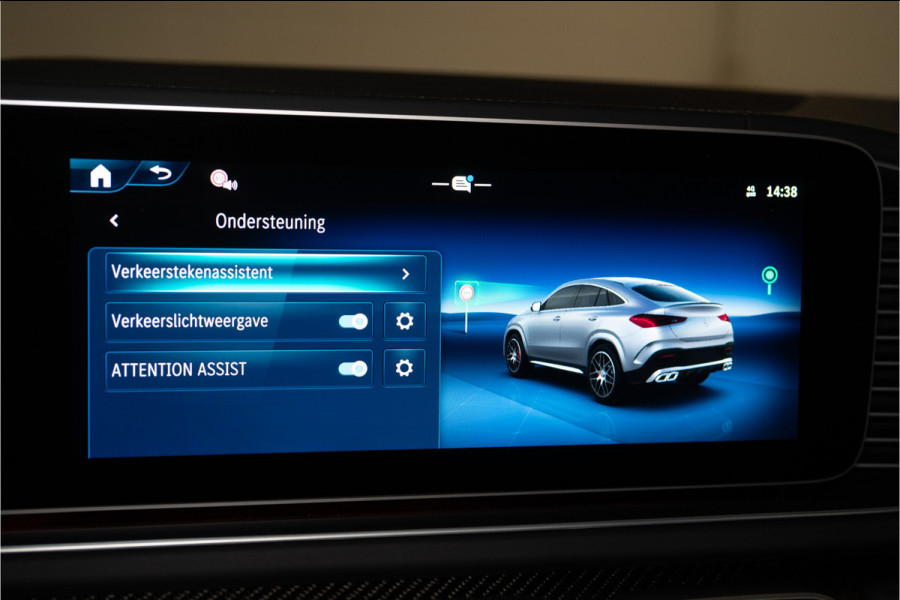 Mercedes-Benz GLE Coupé AMG 53 Hybrid 4MATIC+ Premium + 544PK | NIEUW 2026 PER DIRECT BESCHIKBAAR | Pano | Sfeer | Burmester | Trekhaak | Alpinegr