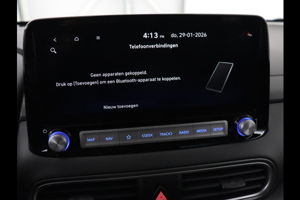 Hyundai Kona EV Fashion 64 kWh | 3-Fase | SOH 100% | Head-Up | Adaptive cruise | Carplay | Warmtepomp | Camera | Krell Audio | Navigatie | Parkeerhulp