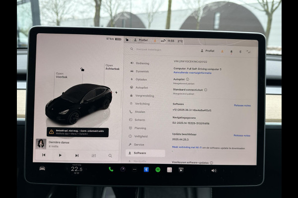 Tesla Model Y Long Range AWD 75 kWh SOH 95% | AUTOPILOT|  VOLLEDIGE TESLA GARANTIE T/M 08/2026 OF 80.000KM| DE HOOGVOLTACCU EN AANDRIJFLIJN TOT 2030 of 192.000KM | 20 INCH!|