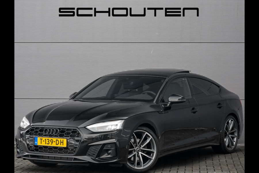Audi A5 Sportback 35 TFSI S Edition Competition Pano Matrix Zwart Optiek 19"