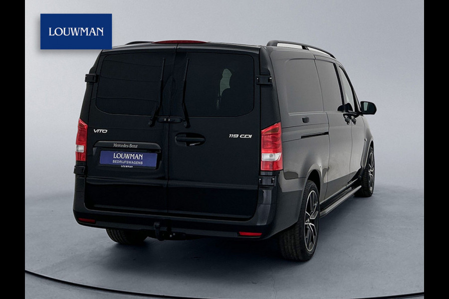 Mercedes-Benz Vito 119 CDI PRO L3 19 inch Lichtmetaal AMG Dubbele Schuifdeur Multibeam LED Trekhaak Achteruitrijcamera Betimmering