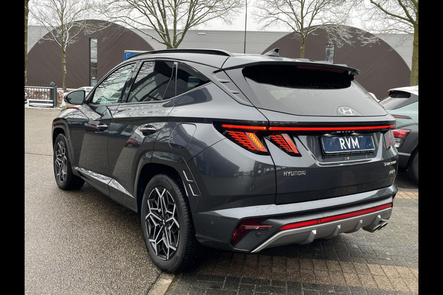 Hyundai Tucson 1.6 T-GDI PHEV N Line 4WD | SUPER COMPLEET| MEM. STOEL| ACHTERBANK VERWARMING| ELEK. ACHTERKLEP| 360 CAMERA| STOEL VENTILATIE| STUUR VERWARMING| DODE HOEK| ADAPTIVE CRUISE CONTROL| ETC...