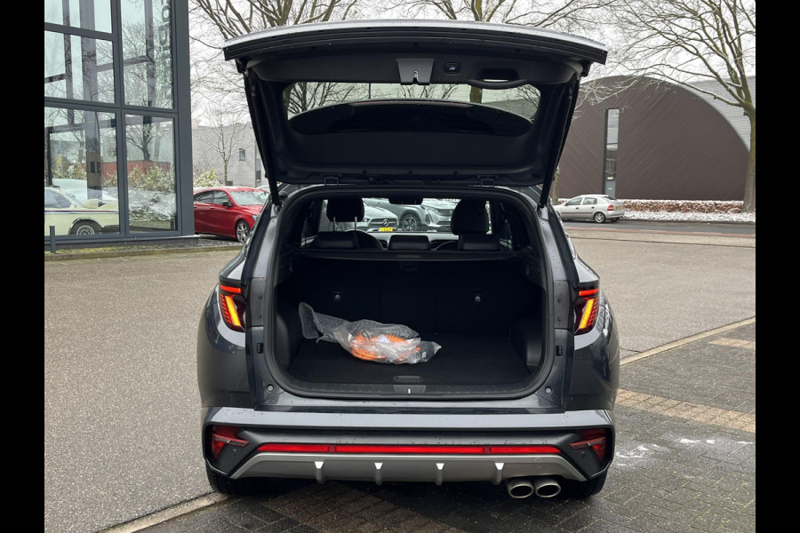 Hyundai Tucson 1.6 T-GDI PHEV N Line 4WD | SUPER COMPLEET| MEM. STOEL| ACHTERBANK VERWARMING| ELEK. ACHTERKLEP| 360 CAMERA| STOEL VENTILATIE| STUUR VERWARMING| DODE HOEK| ADAPTIVE CRUISE CONTROL| ETC...