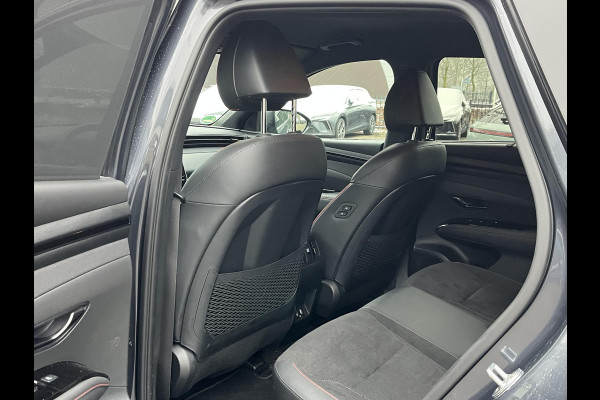 Hyundai Tucson 1.6 T-GDI PHEV N Line 4WD | SUPER COMPLEET| MEM. STOEL| ACHTERBANK VERWARMING| ELEK. ACHTERKLEP| 360 CAMERA| STOEL VENTILATIE| STUUR VERWARMING| DODE HOEK| ADAPTIVE CRUISE CONTROL| ETC...