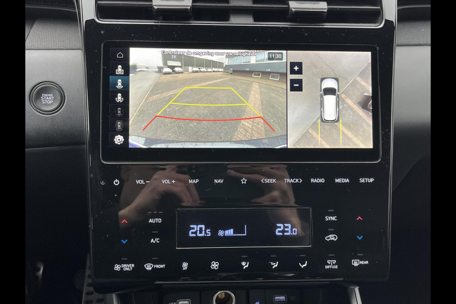 Hyundai Tucson 1.6 T-GDI PHEV N Line 4WD | SUPER COMPLEET| MEM. STOEL| ACHTERBANK VERWARMING| ELEK. ACHTERKLEP| 360 CAMERA| STOEL VENTILATIE| STUUR VERWARMING| DODE HOEK| ADAPTIVE CRUISE CONTROL| ETC...
