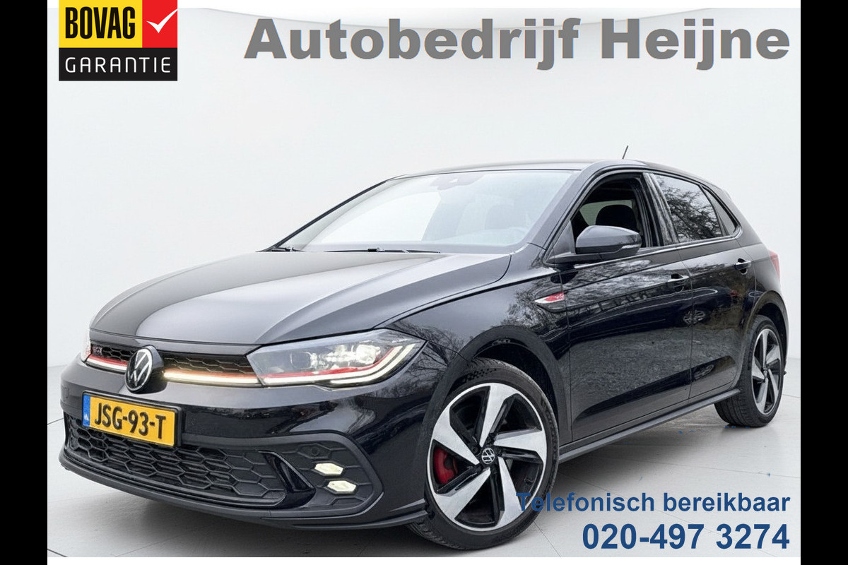 Volkswagen Polo 2.0 TSI GTI TSI 210PK DSG GTI-SPORT IQ-LIGHT/PDC/CARPLAY FABRIEKS GARANTIE