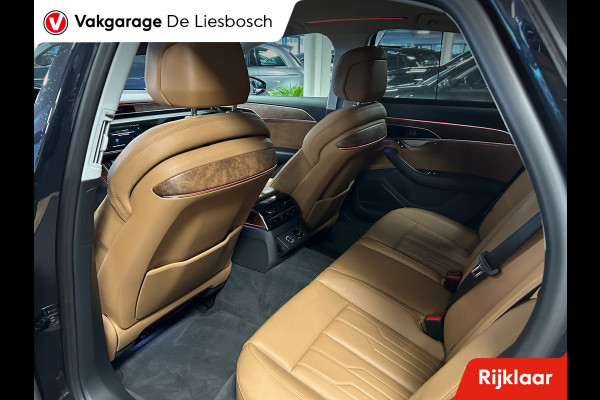 Audi A8 55 TFSI quattro / Leder / Navigatie / 20inch / B&O / stoel verwarming voor + achter.