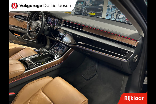 Audi A8 55 TFSI quattro / Leder / Navigatie / 20inch / B&O / stoel verwarming voor + achter.