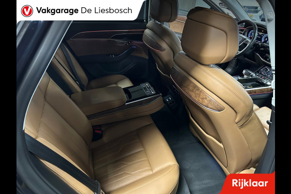Audi A8 55 TFSI quattro / Leder / Navigatie / 20inch / B&O / stoel verwarming voor + achter.