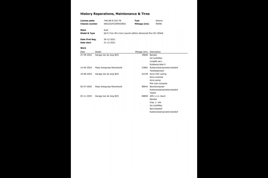 Audi Q4 e-tron 40 Advanced edition 77 kWh|92% SOH|AFN.TREKHAAK|ACC|CAMERA|CARPLAY/ANDROID|STOELVERW|NAVI|IN BTW|ORG.NL|1e EIG|NAP|