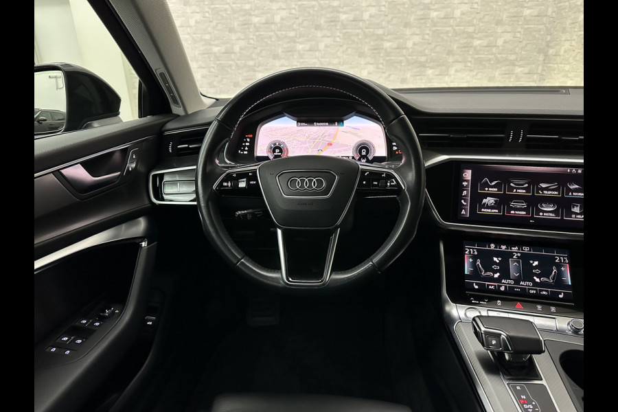 Audi A6 Avant 50 TDI Quattro | 360 Camera | ACC | Leder | Trekhaak | Stuurverwarming | LED | 20'' | Virtual-Cockpit | Carplay | Getint Glas | Sportstoelen | Stoelverwarming |