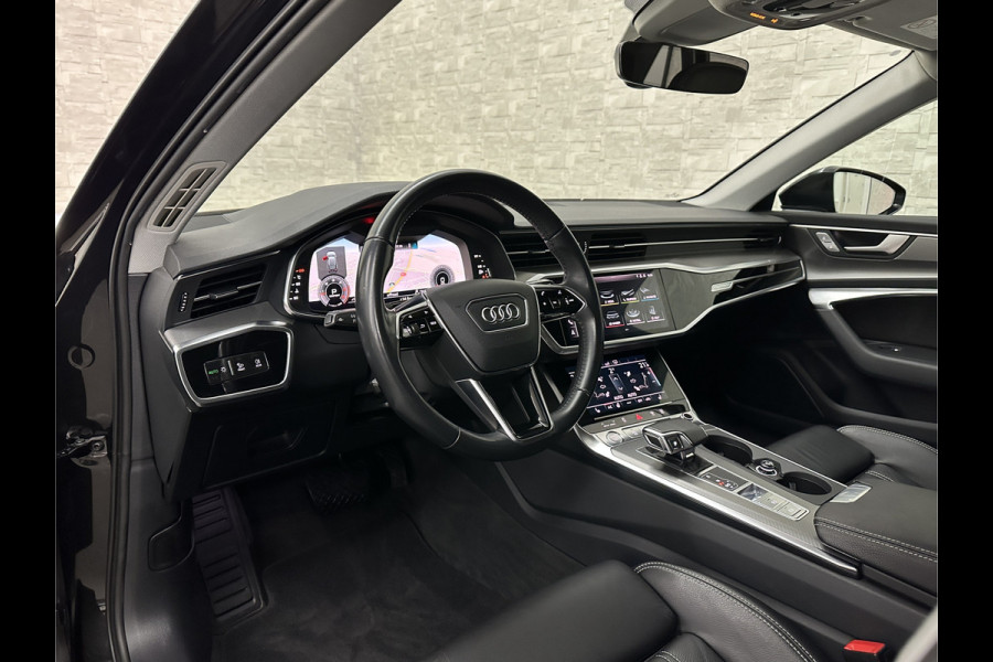 Audi A6 Avant 50 TDI Quattro | 360 Camera | ACC | Leder | Trekhaak | Stuurverwarming | LED | 20'' | Virtual-Cockpit | Carplay | Getint Glas | Sportstoelen | Stoelverwarming |