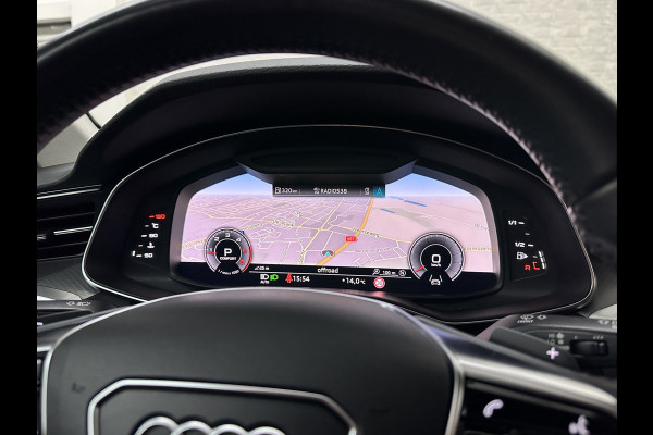 Audi A6 Avant 50 TDI Quattro | 360 Camera | ACC | Leder | Trekhaak | Stuurverwarming | LED | 20'' | Virtual-Cockpit | Carplay | Getint Glas | Sportstoelen | Stoelverwarming |