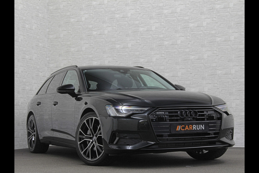 Audi A6 Avant 50 TDI Quattro | 360 Camera | ACC | Leder | Trekhaak | Stuurverwarming | LED | 20'' | Virtual-Cockpit | Carplay | Getint Glas | Sportstoelen | Stoelverwarming |