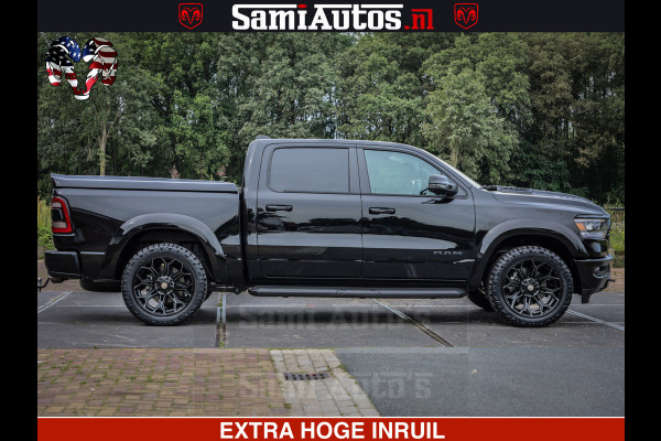 Dodge Ram 1500 LARAMIE SPORT | HEMI 5.7 V8 4x4 | LPG | Grootscherm 12" | LARAMIE PERFORMANCE | ZWART | CREWCAB 5'7 | GRIJSKENTEKEN | DUBBELE CABINE | 5 Persoons | VOORRAAD NR 2573 - 6545