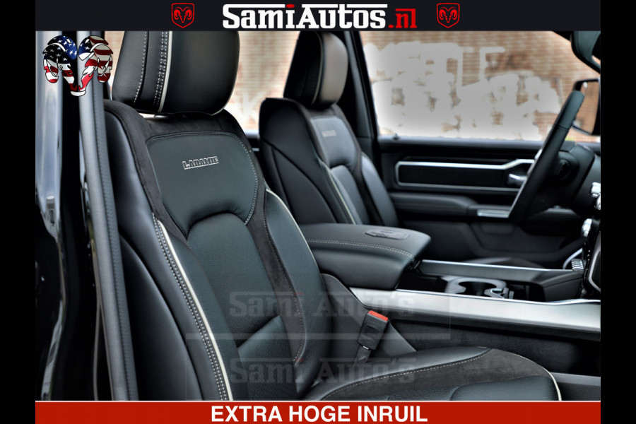 Dodge Ram 1500 LARAMIE SPORT | HEMI 5.7 V8 4x4 | LPG | Grootscherm 12" | LARAMIE PERFORMANCE | ZWART | CREWCAB 5'7 | GRIJSKENTEKEN | DUBBELE CABINE | 5 Persoons | VOORRAAD NR 2573 - 6545