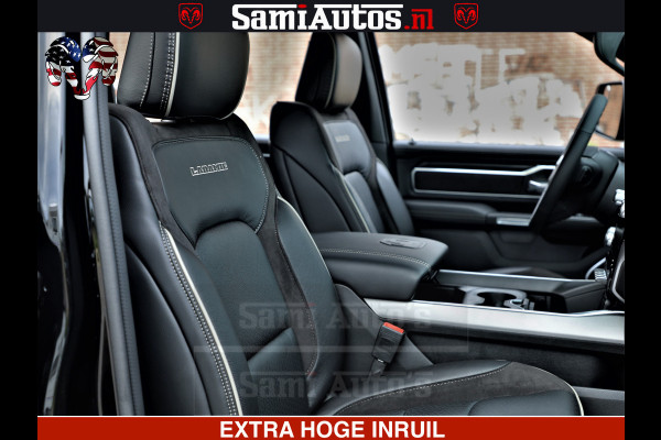 Dodge Ram 1500 LARAMIE SPORT | HEMI 5.7 V8 4x4 | LPG | Grootscherm 12" | LARAMIE PERFORMANCE | ZWART | CREWCAB 5'7 | GRIJSKENTEKEN | DUBBELE CABINE | 5 Persoons | VOORRAAD NR 2573 - 6545