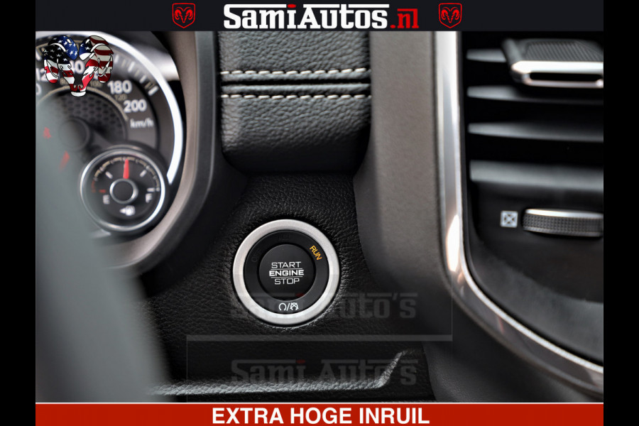 Dodge Ram 1500 LARAMIE SPORT | HEMI 5.7 V8 4x4 | LPG | Grootscherm 12" | LARAMIE PERFORMANCE | ZWART | CREWCAB 5'7 | GRIJSKENTEKEN | DUBBELE CABINE | 5 Persoons | VOORRAAD NR 2573 - 6545