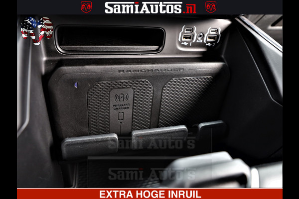 Dodge Ram 1500 LARAMIE SPORT | HEMI 5.7 V8 4x4 | LPG | Grootscherm 12" | LARAMIE PERFORMANCE | ZWART | CREWCAB 5'7 | GRIJSKENTEKEN | DUBBELE CABINE | 5 Persoons | VOORRAAD NR 2573 - 6545