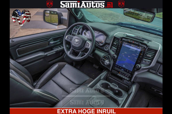 Dodge Ram 1500 Laramie Sport 5.7 V8 HEMI 402PK 4x4 | Panorama dak | 12' Scherm |Granite Crystal Metallic | Crew Cab | 5 Persoons | Dubbele Cabine | DC | VOORRAAD NR 2526 - 1272 |