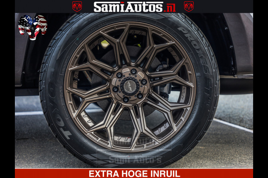 Dodge Ram 1500 Laramie Sport 5.7 V8 HEMI 402PK 4x4 | Panorama dak | 12' Scherm |Granite Crystal Metallic | Crew Cab | 5 Persoons | Dubbele Cabine | DC | VOORRAAD NR 2526 - 1272 |