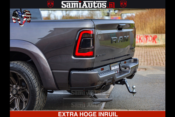 Dodge Ram 1500 Laramie Sport 5.7 V8 HEMI 402PK 4x4 | Panorama dak | 12' Scherm |Granite Crystal Metallic | Crew Cab | 5 Persoons | Dubbele Cabine | DC | VOORRAAD NR 2526 - 1272 |