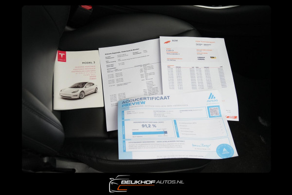 Tesla Model 3 Standard RWD Plus 60 kWh Pano Leer Navi Soh91%